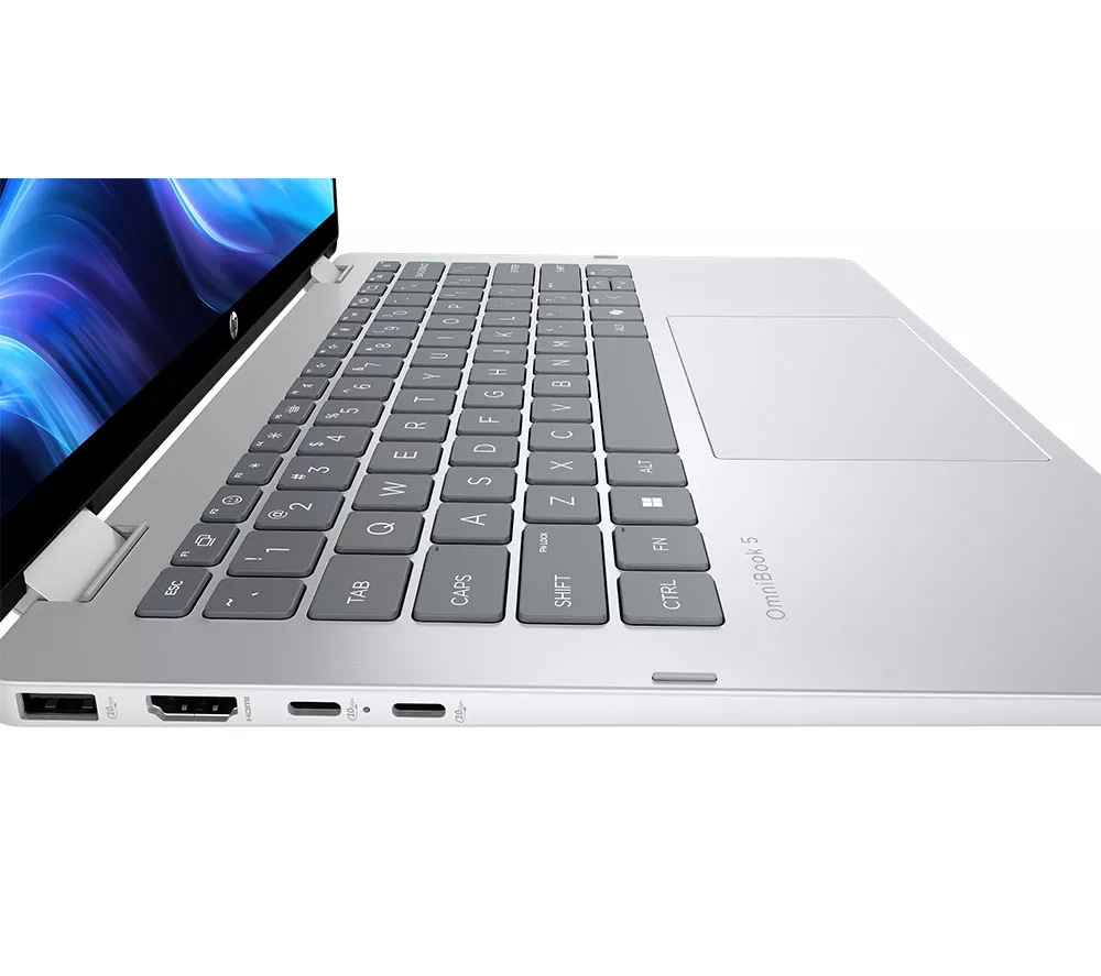 HP OmniBook 5 14" 2 in 1 Laptop - Intel® Core™ i5, 512 GB SSD, Silver