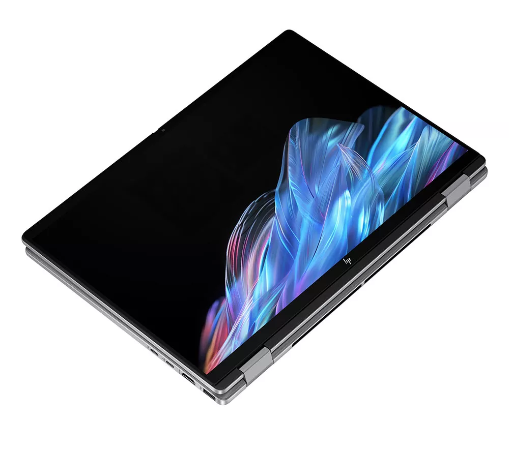 HP OmniBook X Flip NGAI 14" 2 in 1 Laptop - AMD Ryzen AI 5, 512 GB SSD, Meteor Silver