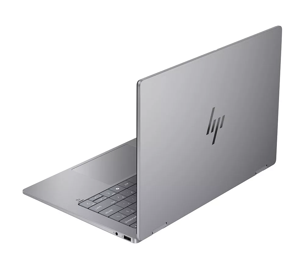 HP OmniBook X Flip NGAI 14" 2 in 1 Laptop - AMD Ryzen AI 5, 512 GB SSD, Meteor Silver