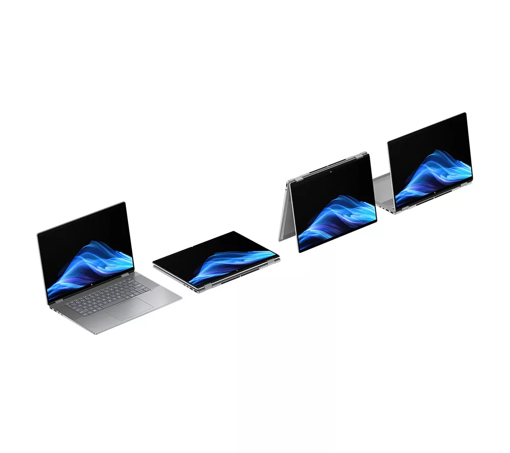 HP OmniBook X Flip NGAI 16" 2 in 1 Laptop - AMD Ryzen AI 7, 512 GB SSD, Meteor Silver