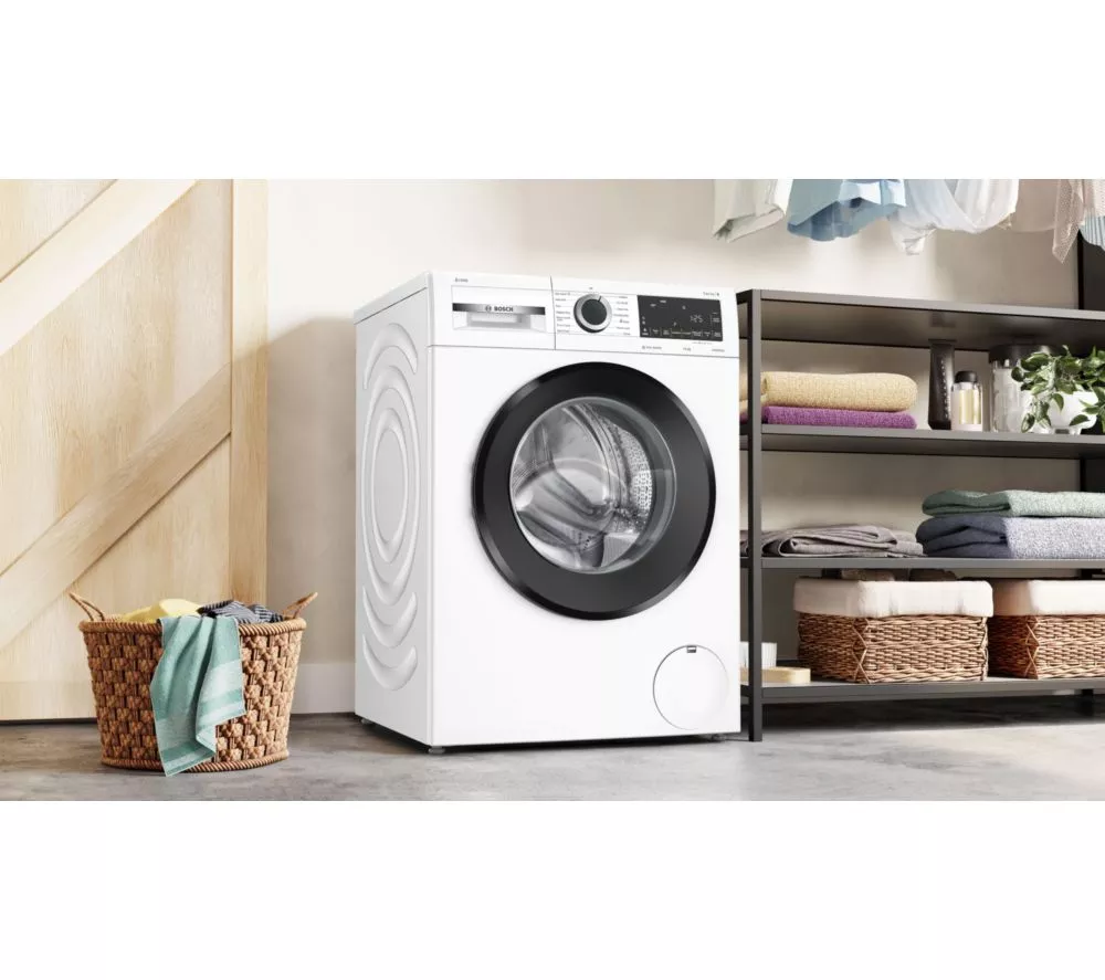BOSCH Series 6 WGG254F1GB iDos AntiStain 10 kg 1400 Spin Washing Machine - White
