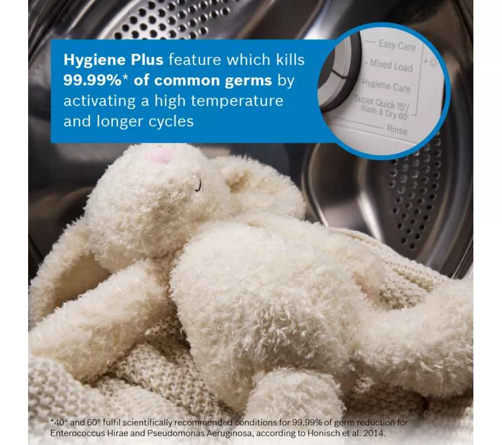 BOSCH Series 6 WGG254F1GB iDos AntiStain 10 kg 1400 Spin Washing Machine - White