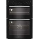 INDESIT DII 10D B Electric Built-in Double Oven - Black
