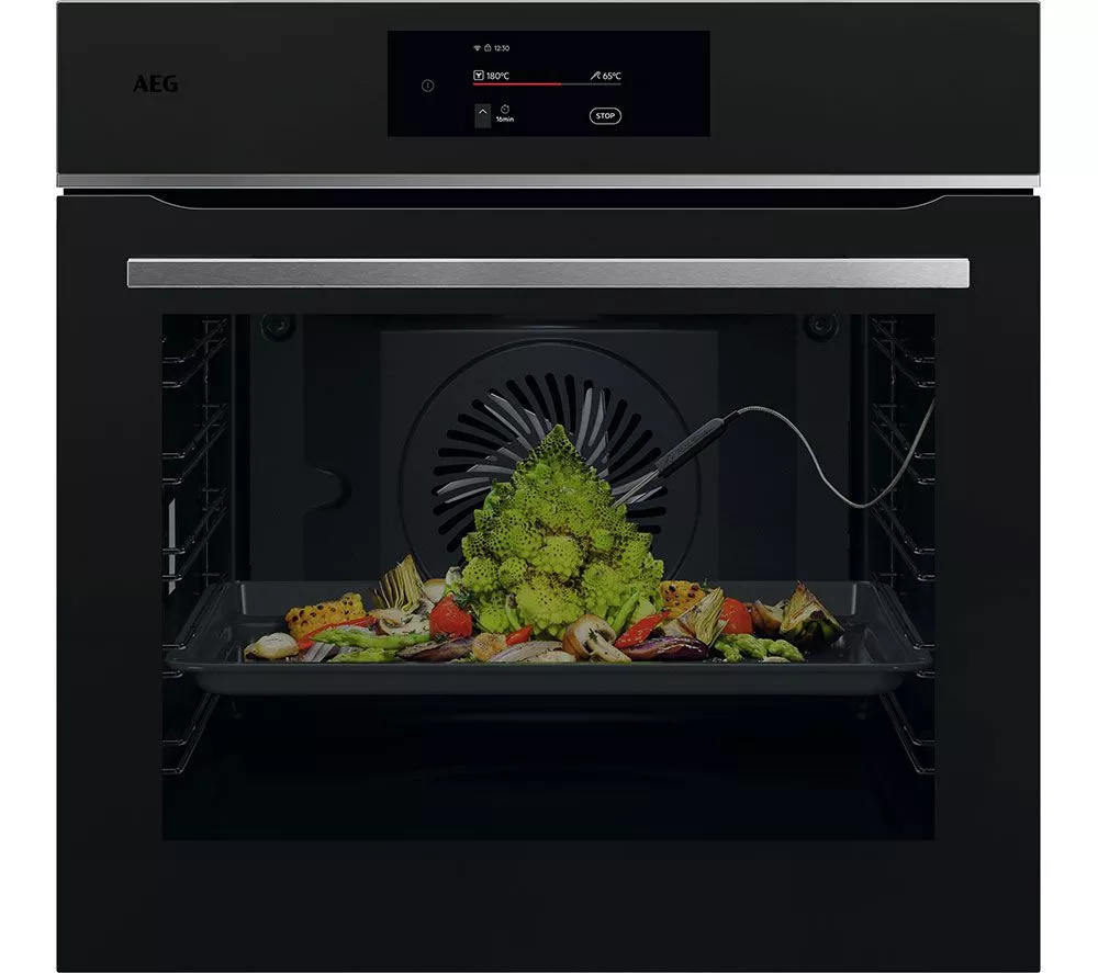 AEG 7000 MealAssist TE7PB731AT Electric Pyrolytic Oven - Matt Black