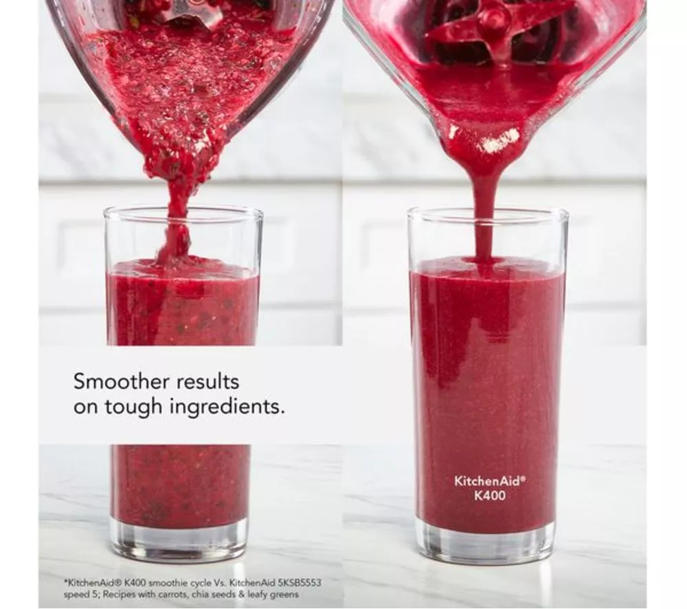 KITCHENAID Artisan K400 Blender - Empire Red - Image 6