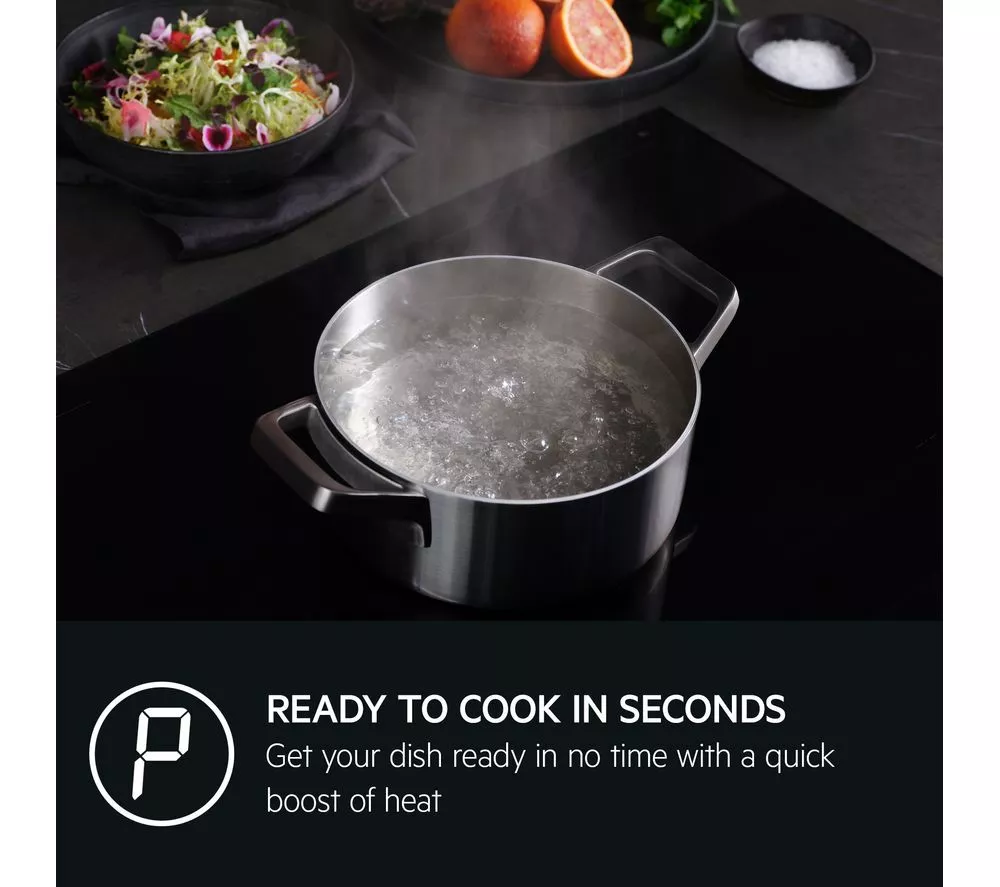 AEG 6000 Bridge TO84IB00FB 80 cm Electric Induction Hob - Black
