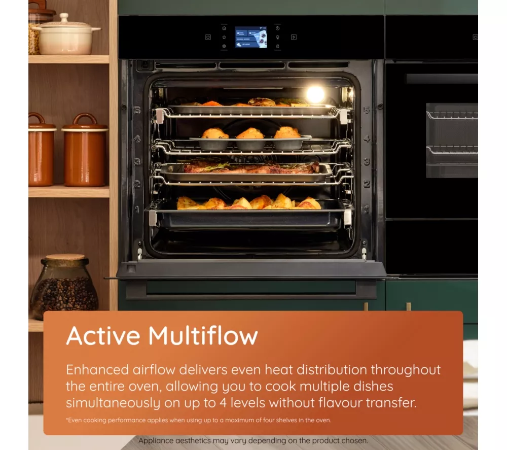 HOTPOINT Class 6 ActiveMultiflow HOI6A8PT1SXUK Electric Pyrolytic Steam Oven - Stainless Steel