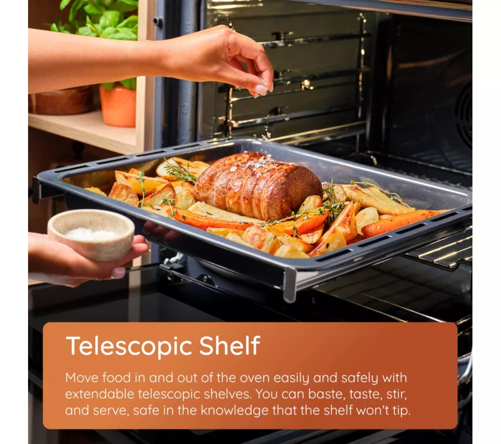 HOTPOINT Class 6 ActiveMultiflow HOI6A8PT1SXUK Electric Pyrolytic Steam Oven - Stainless Steel