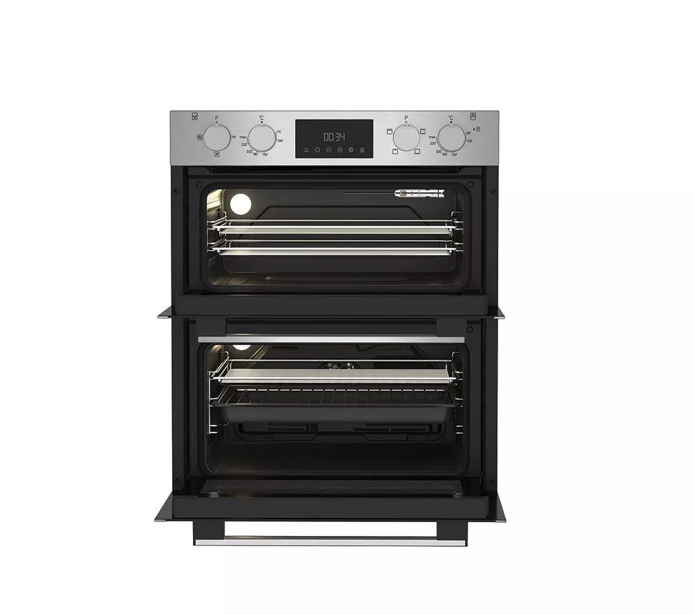 HOTPOINT DUH 10D IX Electric Built-under Double Oven - Stainless Steel - Image 4