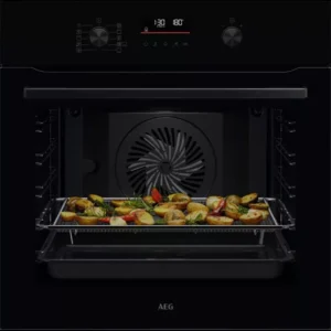 AEG 6000 SenseCook OS6PB50AK Electric Pyrolytic Oven - Black