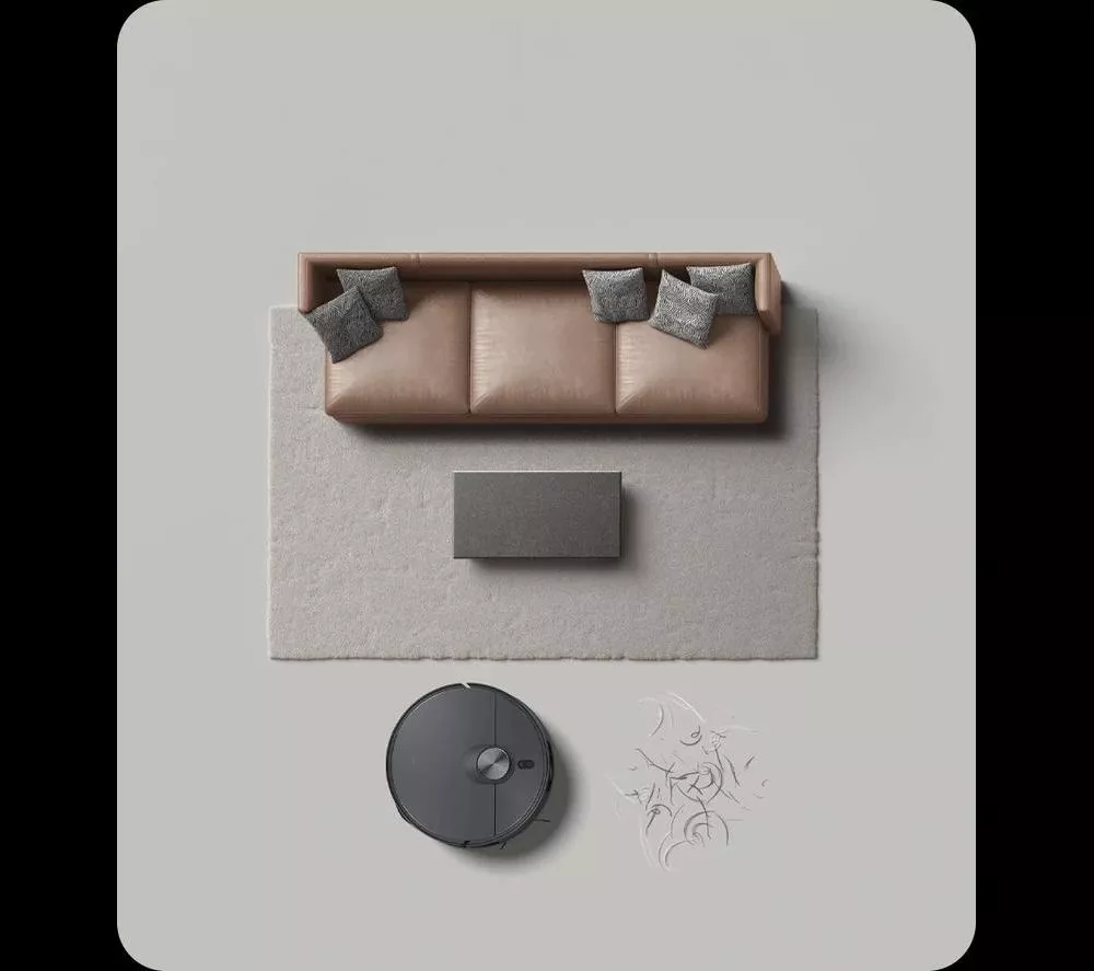XIAOMI D109GL X20 Max Robot Vacuum Cleaner - Black