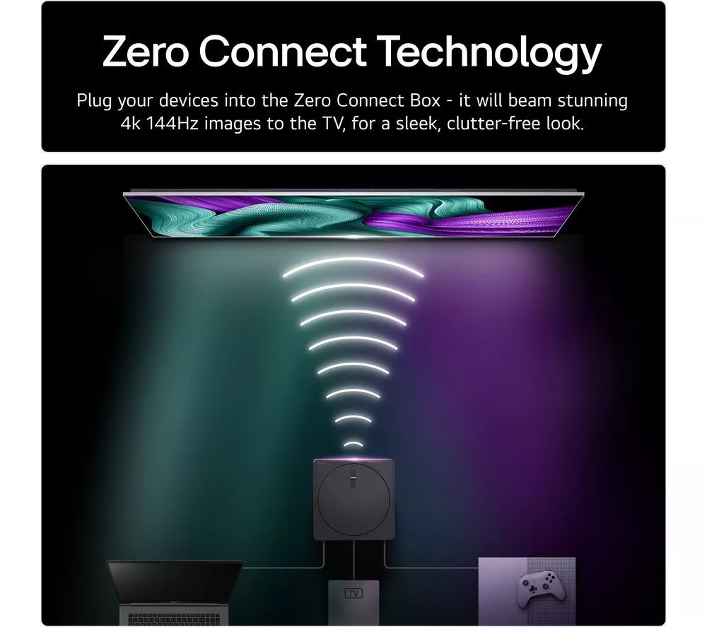 LG M5 83" OLED evo AI 4K HDR True Wireless Smart TV 2025 - OLED83M59LA