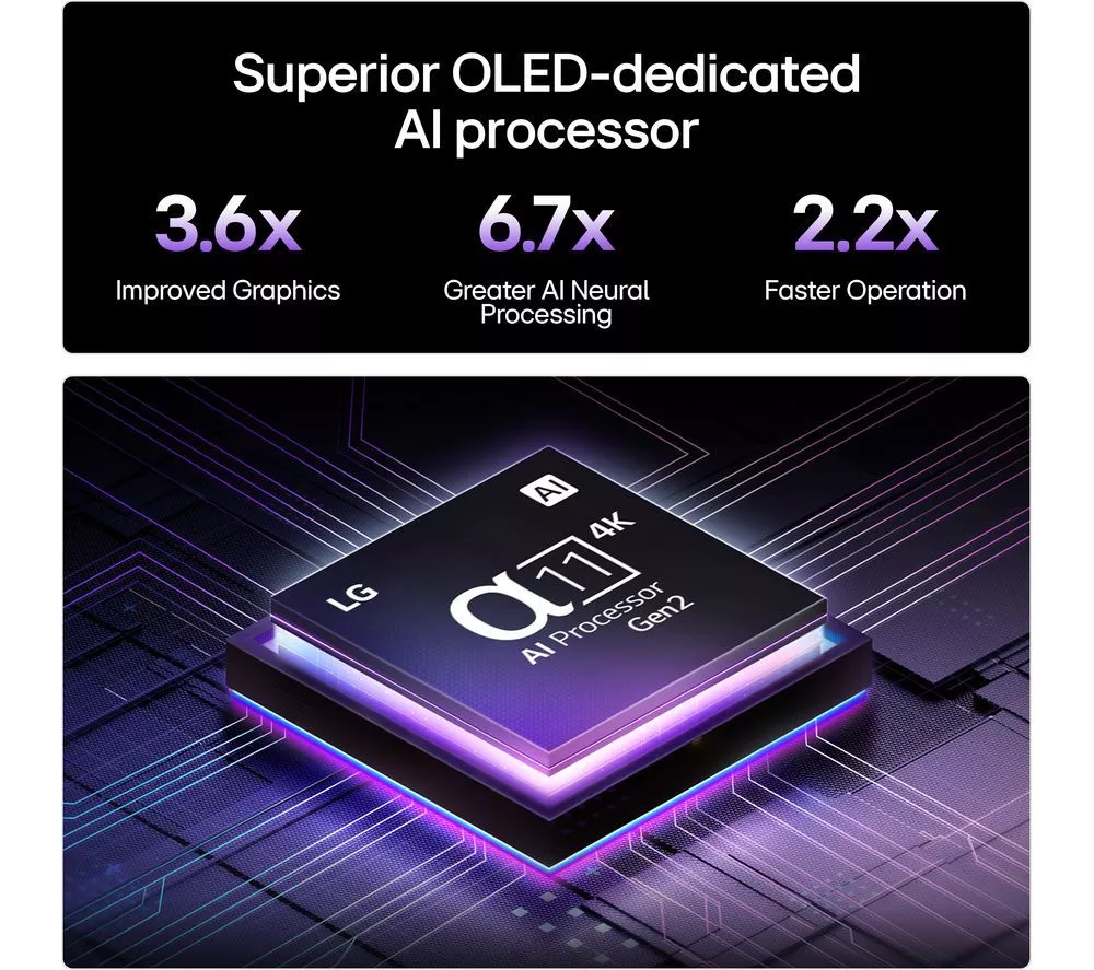 LG M5 83" OLED evo AI 4K HDR True Wireless Smart TV 2025 - OLED83M59LA