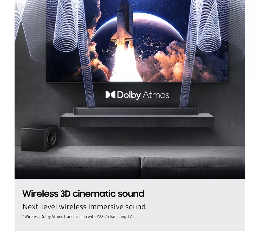 SAMSUNG HW-Q930F/XU 9.1.4 Wireless Sound Bar with Dolby Atmos & DTS Virtual:X - Image 2