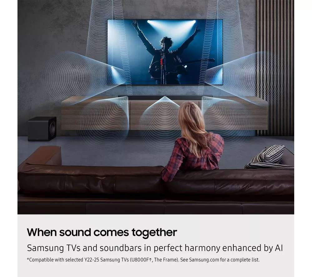 SAMSUNG HW-QS700F/XU 3.1.2 Wireless Sound Bar with Dolby Atmos & DTS Virtual:X