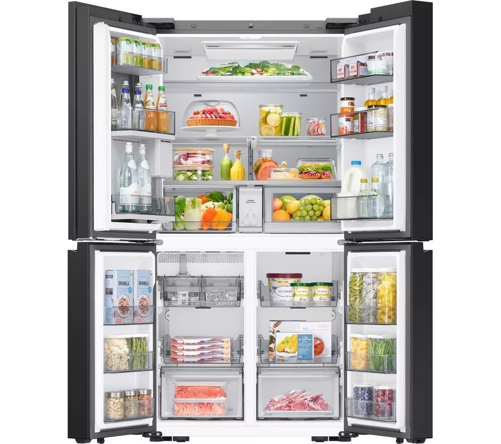 SAMSUNG Bespoke AI Series 9 RM90F67CECEU Smart Fridge Freezer - Black