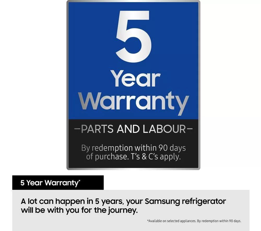 SAMSUNG Bespoke AI Series 9 RM90F67CECEU Smart Fridge Freezer - Black