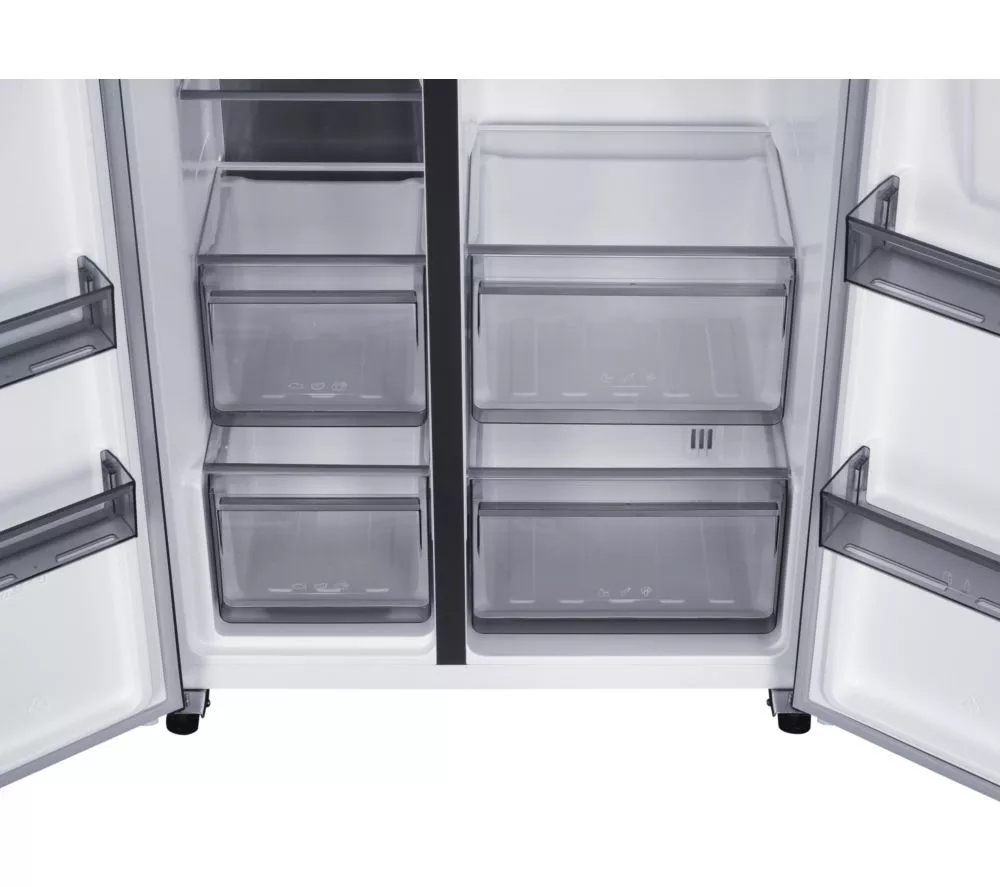 KENWOOD KSBSDXD25 American-Style Fridge Freezer - Inox