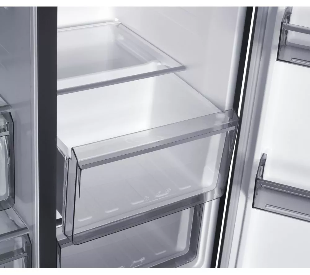 KENWOOD KSBSDXD25 American-Style Fridge Freezer - Inox