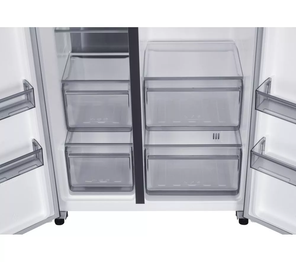 KENWOOD KSBSXD25 American-Style Fridge Freezer - Inox