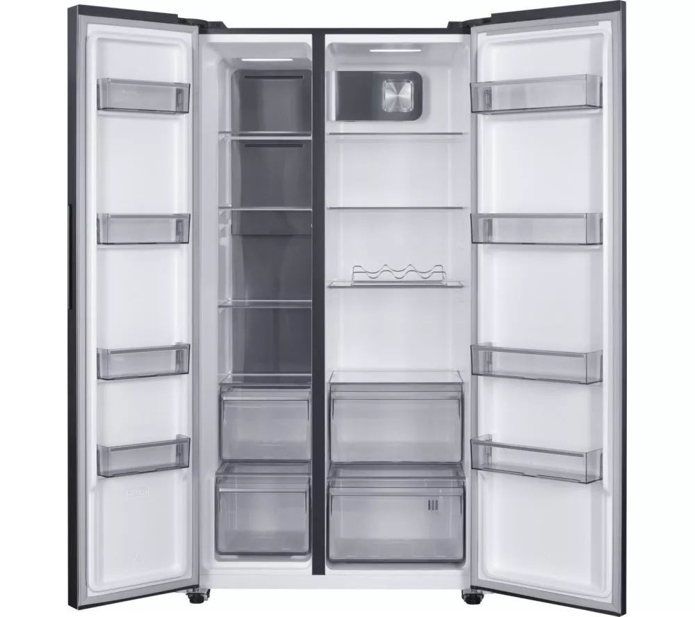 KENWOOD KSBSXD25 American-Style Fridge Freezer - Inox