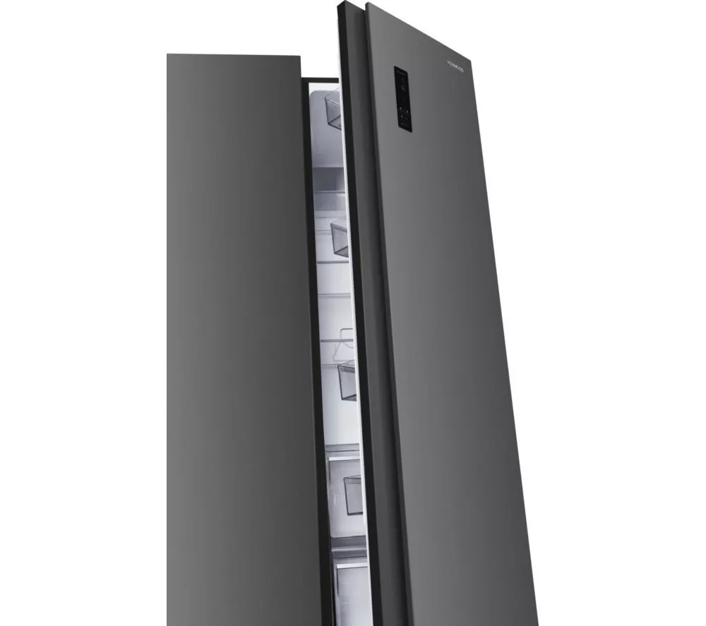 KENWOOD KSBSXD25 American-Style Fridge Freezer - Inox