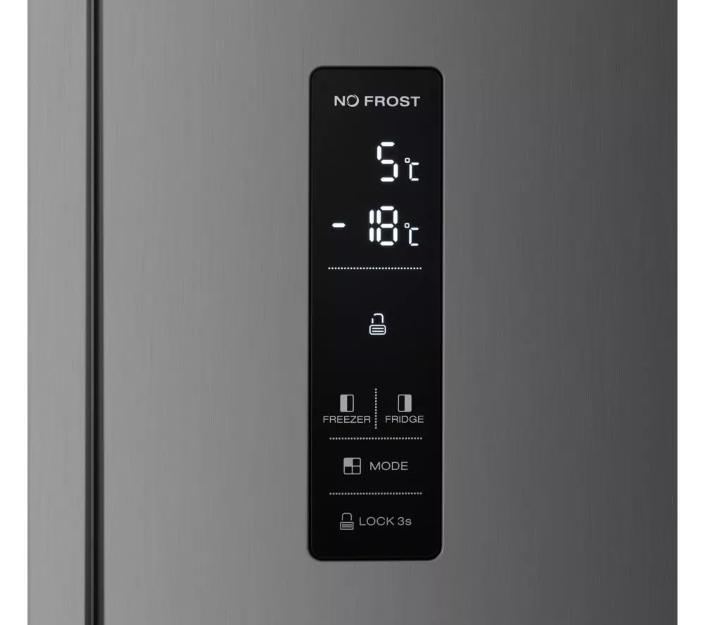 KENWOOD KSBSXD25 American-Style Fridge Freezer - Inox