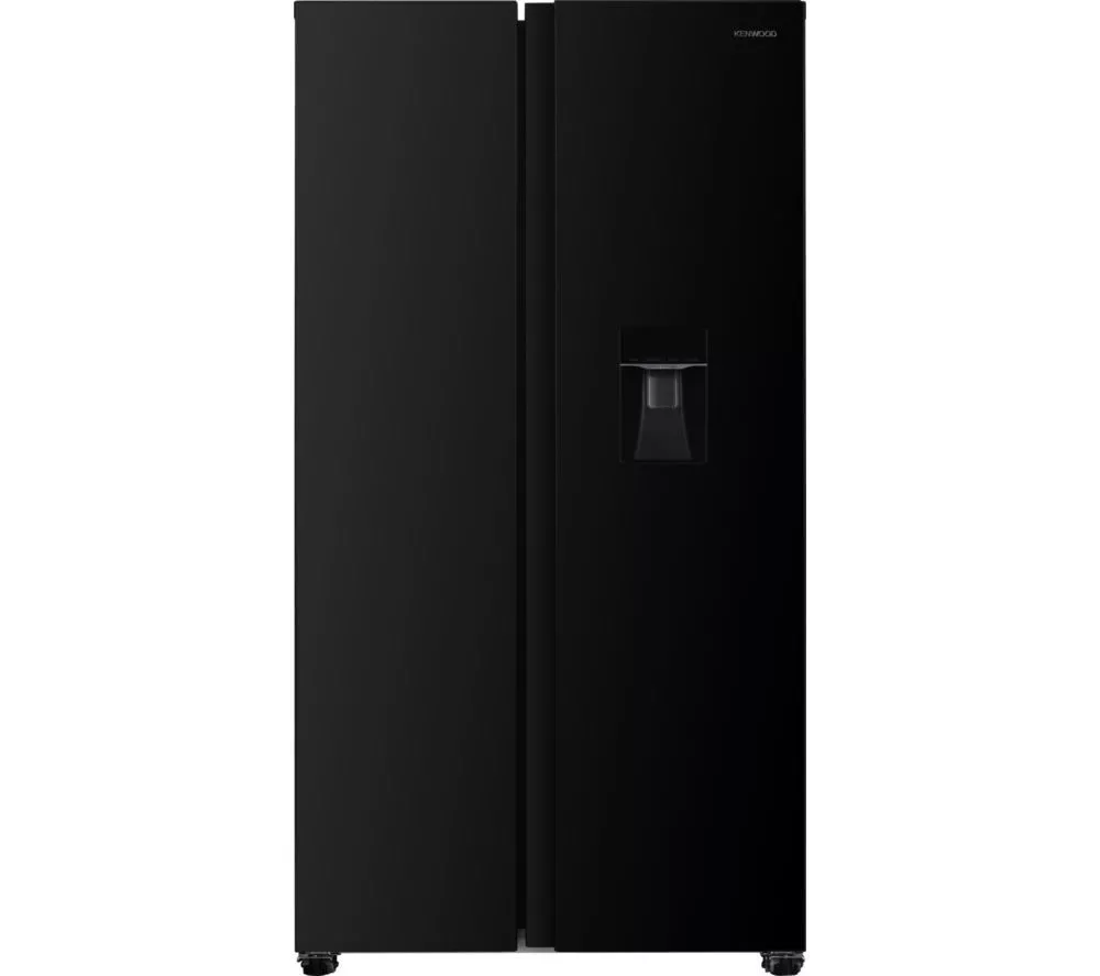 KENWOOD KSBSDBD25 American-Style Fridge Freezer - Black