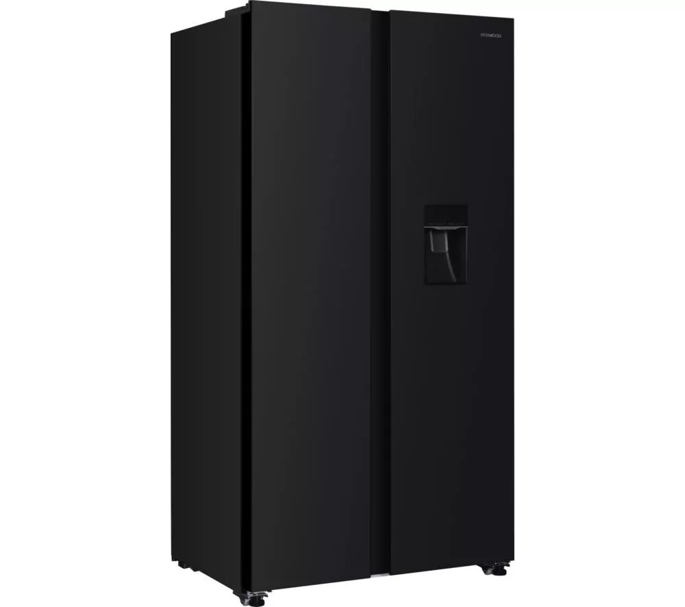 KENWOOD KSBSDBD25 American-Style Fridge Freezer - Black