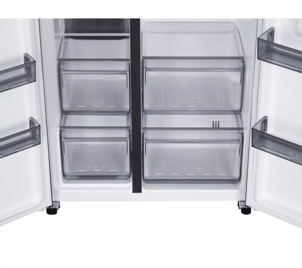 KENWOOD KSBSDBD25 American-Style Fridge Freezer - Black