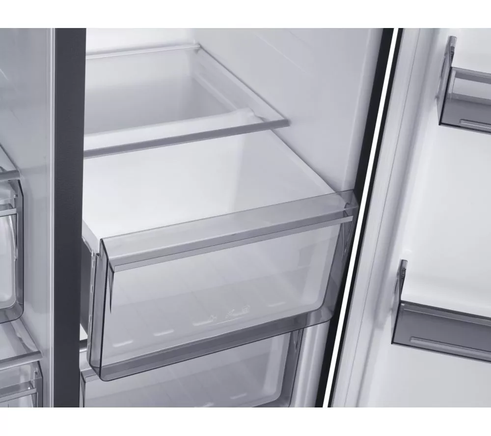 KENWOOD KSBSDBD25 American-Style Fridge Freezer - Black