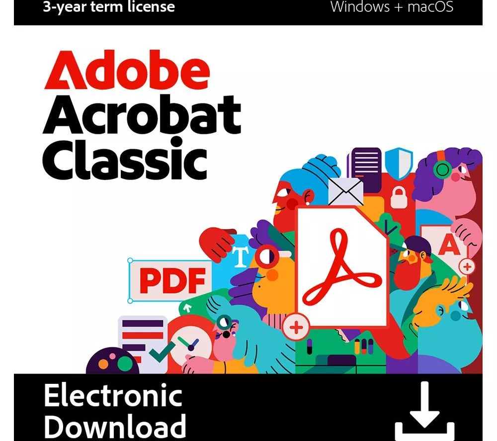 ADOBE Acrobat Classic - 3 years for 1 user (download)