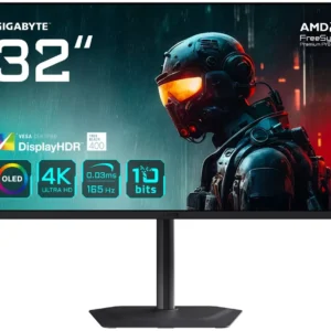 GIGABYTE MO32U 4K Ultra HD 31.5" QD-OLED Gaming Monitor - Black
