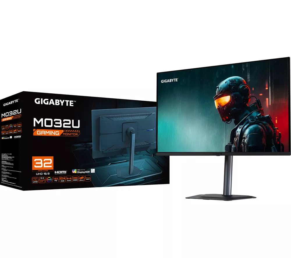 GIGABYTE MO32U 4K Ultra HD 31.5" QD-OLED Gaming Monitor - Black - Image 2