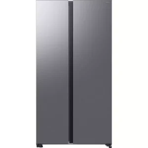 SAMSUNG Bespoke AI Series 6 SpaceMax RS70F65QETEU American-Style Smart Fridge Freezer - Silver