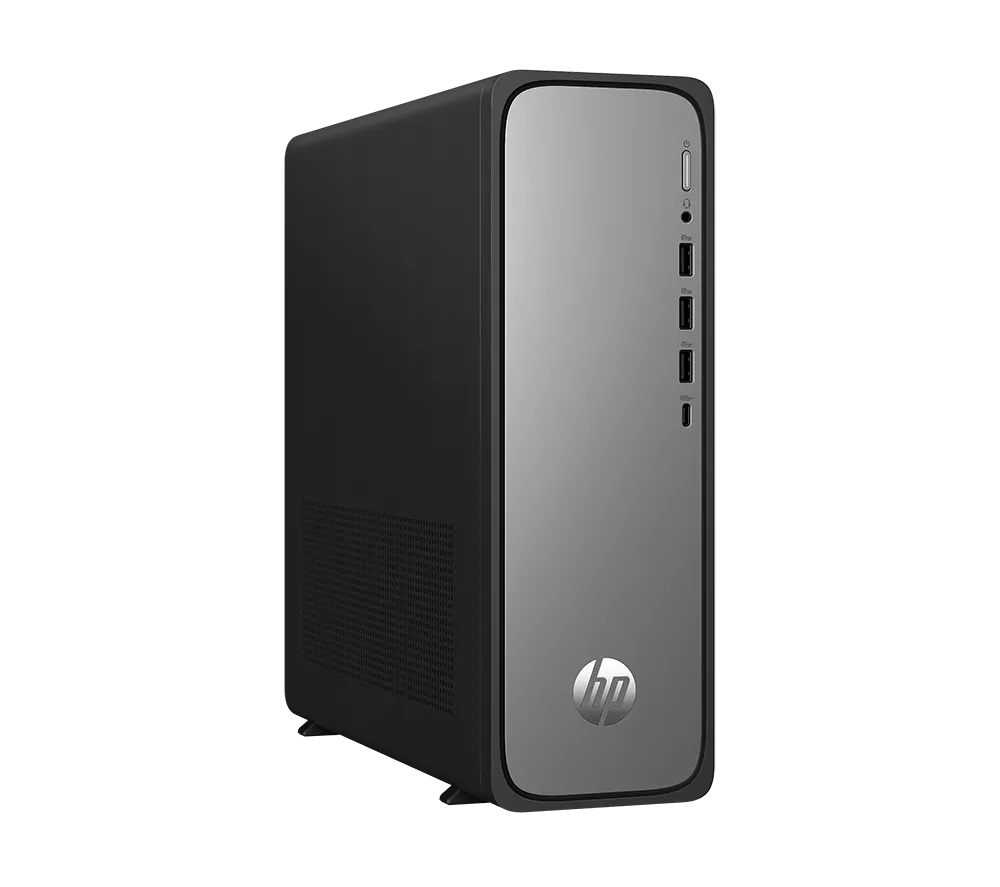 HP OmniDesk Slim S03-0005na Desktop PC - Intel® 300, 256 GB SSD, Black
