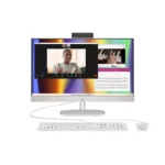 HP 24-cr0065na 23.8" All-in-One PC - AMD Ryzen 7, 1 TB SSD, White