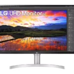 LG UltraFine 32UN650K-W 4K Ultra HD 32" LED Monitor - Black