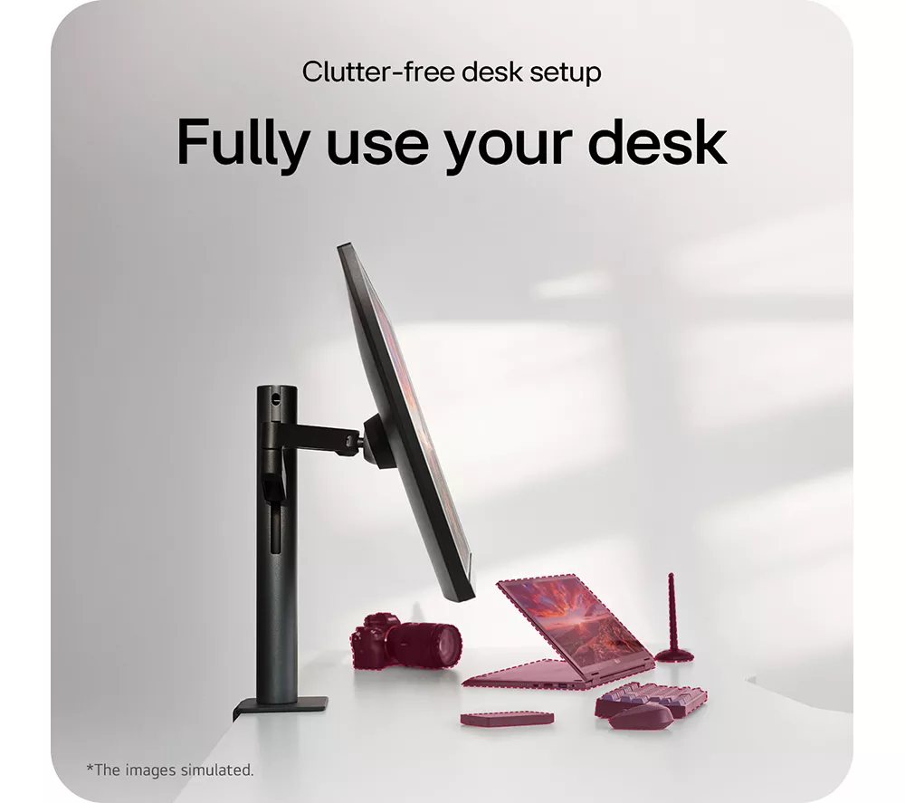 LG UltraFine Ergo 32UN880-B.AEK 4K Ultra HD 31.5" Nano IPS LCD Monitor - Black - Image 6