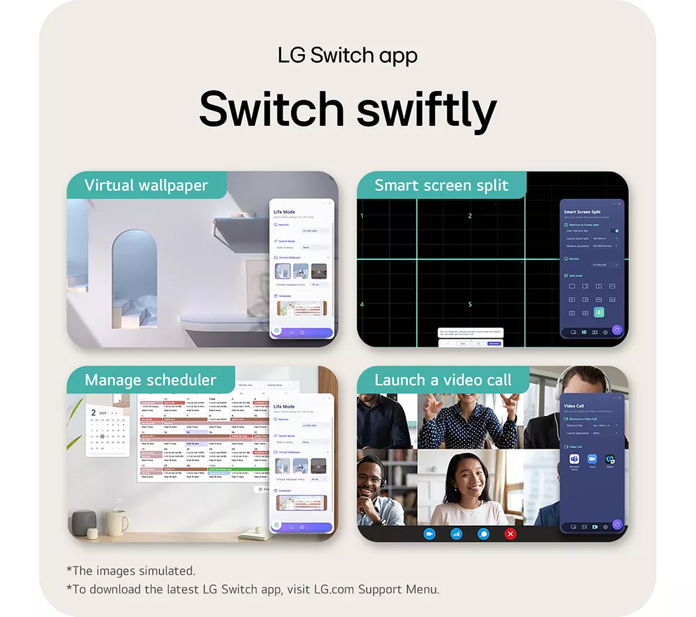 LG UltraFine Ergo 32UN880-B.AEK 4K Ultra HD 31.5" Nano IPS LCD Monitor - Black - Image 7