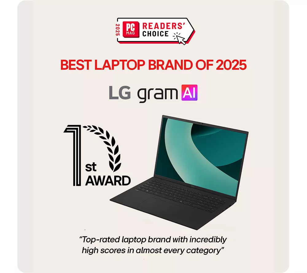 LG gram 17 17Z90TL-G.AU88A1 17" Laptop, Copilot+ PC - Intel® Core™ Ultra 7, 1 TB SSD, Black - Image 2