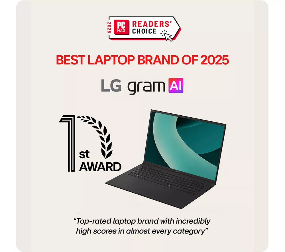LG gram 16 16Z90T-G.AA78A1 16" Laptop, Copilot - Intel® Core™ Ultra 7, 1 TB SSD, Black - Image 2