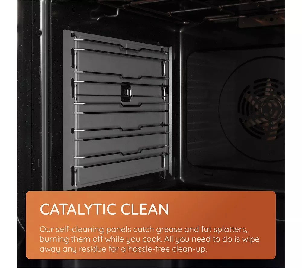 HOTPOINT Multiflow HDE6VDCX 60 cm Electric Ceramic Cooker - Stainless Steel - Image 8