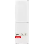 SHARP SJ-BE227M01X-EN Integrated 50/50 Fridge Freezer - Sliding Hinge