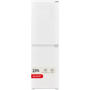 SHARP SJ-BE227M01X-EN Integrated 50/50 Fridge Freezer - Sliding Hinge