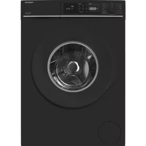 SHARP ES-NFA014BM1NA-EN 10 kg 1400 Spin Washing Machine - Matte Black