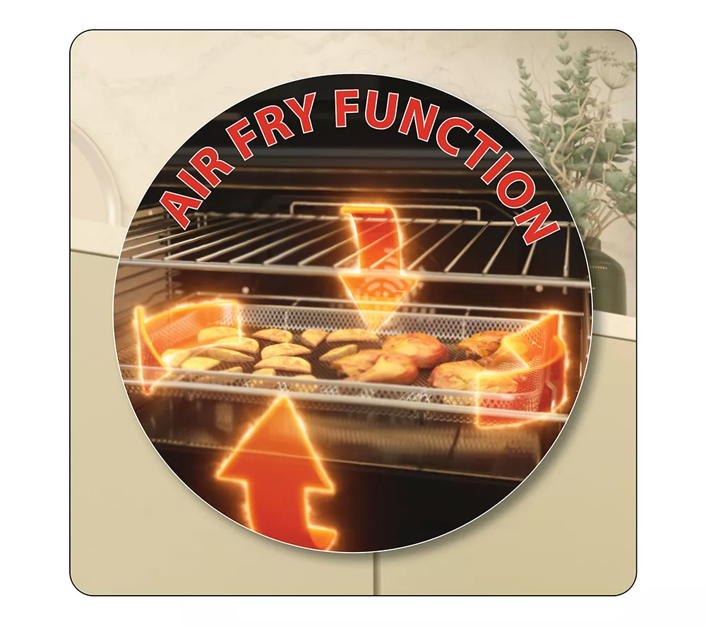 KENWOOD KDC60SS25 60 cm Electric Ceramic Cooker with AirFry - Inox - Image 10