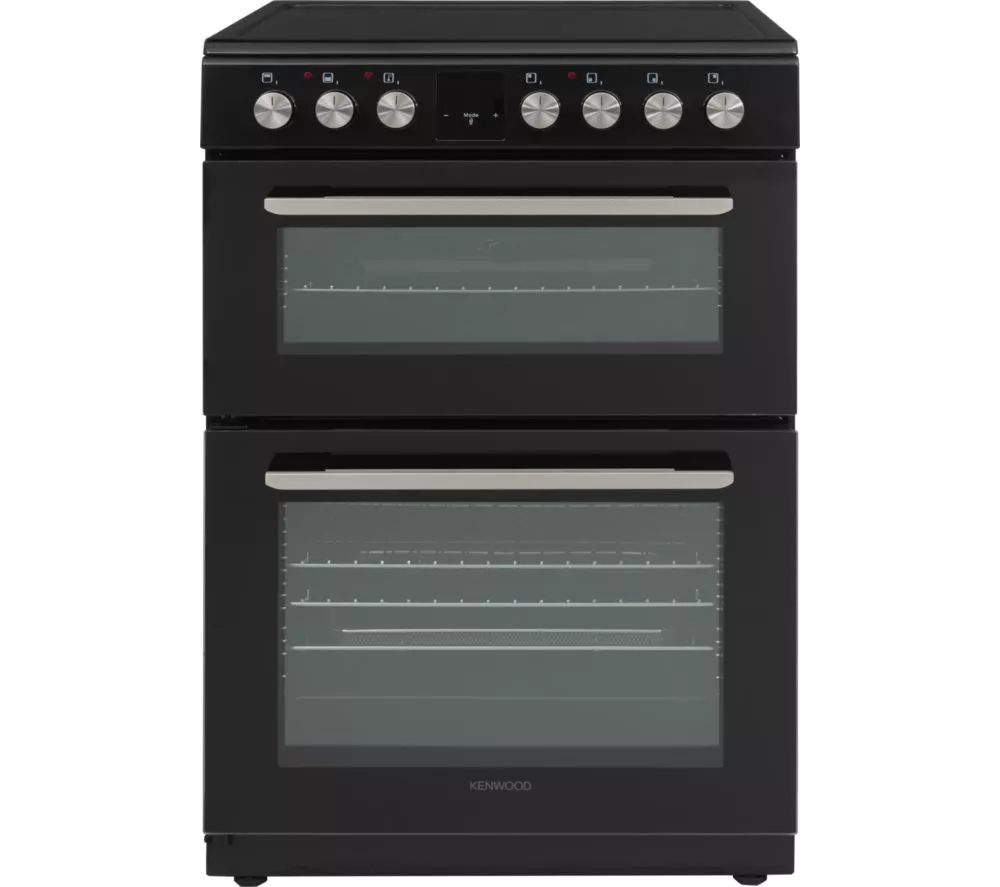 KENWOOD KDC60B25 60 cm Electric Ceramic Cooker with Air Fry- Black