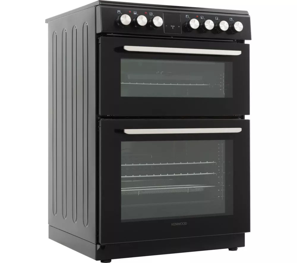 KENWOOD KDC60B25 60 cm Electric Ceramic Cooker with Air Fry- Black