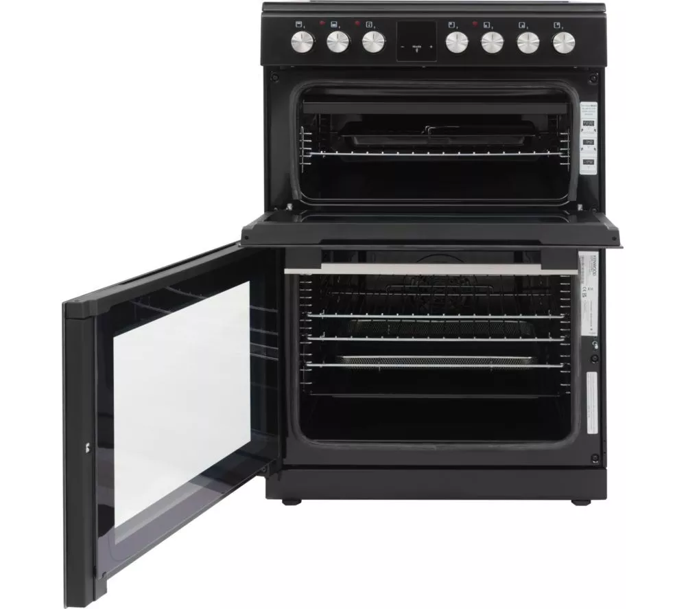 KENWOOD KDC60B25 60 cm Electric Ceramic Cooker with Air Fry- Black